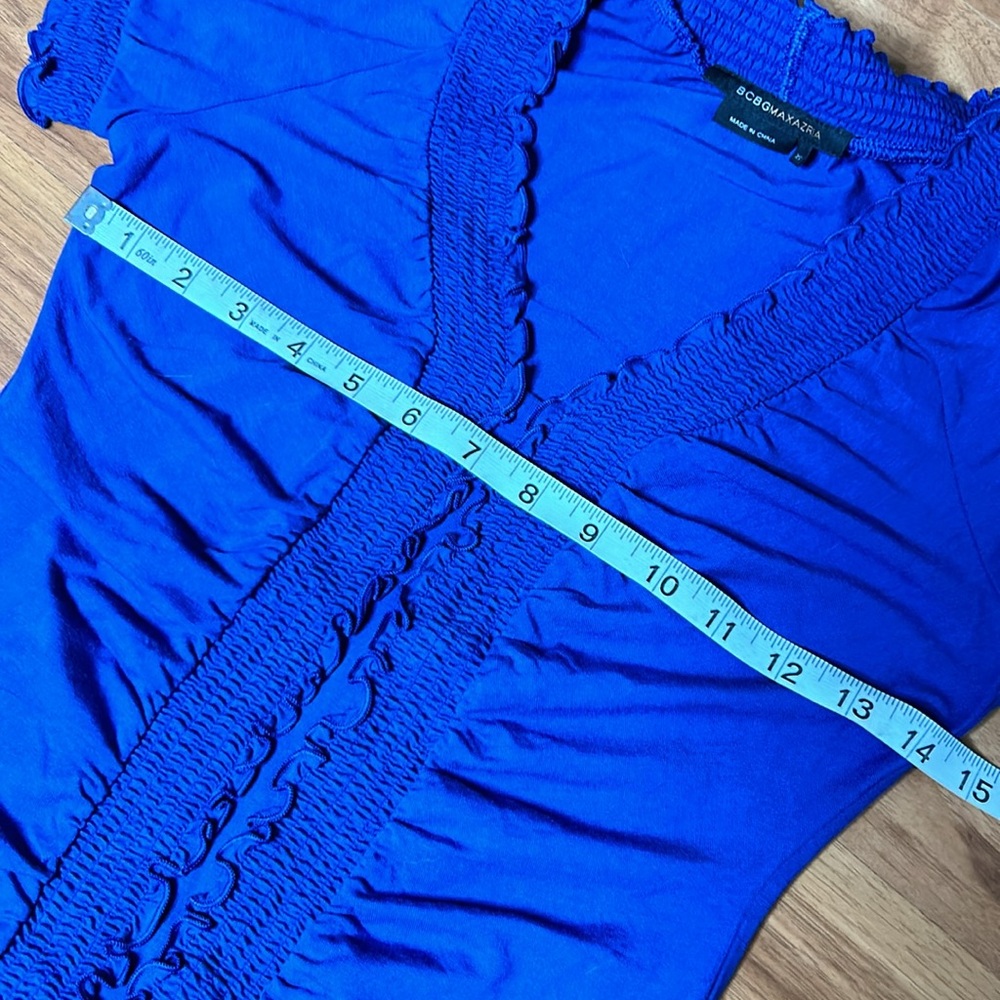 BCBGMaxAzria Ruched Top - Picture 4 of 6